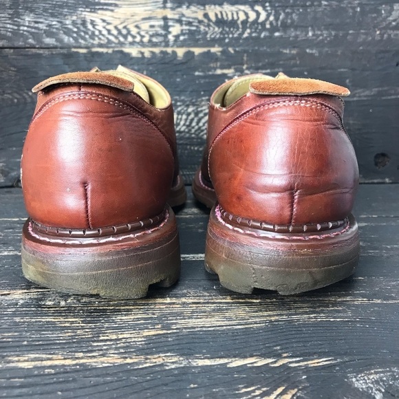 Vintage John Fluevog Mens Size 10 Leather Wingtip Oxford Derby Shoes